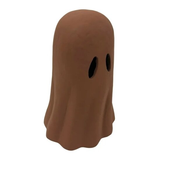 Paper Mache Ghost Decor, Brown, 11", Halloween, Way To Celebrate - Walmart - Picture 3 of 9
